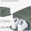 Travel Backpack For Women Men Airline Approved Carry On Bags For Airplanes Gym Bag With Shoe Compartment Backpack For Traveling On Airplane Waterproof Laptop Backpack College Travel Essentials - Image 6