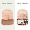 Ethereal Travel Makeup Bag, Toiletry Bag for Women Large Capacity Makeup Organizer Bag Waterproof Makeup Brush Organizer Vegan Leather Cosmetic Bag - Image 2