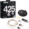Shure SE425 PRO Wired Earbuds - Professional Sound Isolating Earphones with Detailed Sound, Dual-Driver Hybrid, Secure in-Ear Fit, Detachable Cable, Durable Quality - Clear (SE425-CL) - Image 2