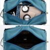 Portable Rolling Tote Travel Bag With Wheels, Waterproof Wheeled Outdoor Duffle Bag Lgihtweight Carry On Luggage Tote Suitcase Unisex-Adult Trolley Bag Overnight Weekender Bag For Women Men ( Color : - Image 4