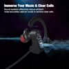 Bluetooth Wireless Headphones 16H Playtime Earbuds with Mic Stereo in-Ear Earphones, IPX7 Waterproof Sports Sound Isolation Headsets for Running, Gym, Workout - Image 4
