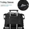 Travel Gym Bag for Women, LANBX Tote Bag Carry on Luggage Sport Duffle Weekender Overnight Bags with Wet Pocket - Image 4