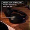 Sony ULT WEAR Noise Canceling Wireless Headphones with Alexa Built-in, Massive Bass and Comfortable Design, Black - Image 3