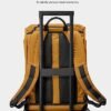 tomtoc Flap Laptop Backpack, Lightweight, Water-Resistant Casual Daypack, Durable Work-pack, Vintage Classic Rucksack for 13-15.6 Inch Laptop, perfect for Campus, Street, 22L Yellow - Image 8
