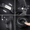 OneOdio Bluetooth Over Ear Headphones, 110 Hrs Wireless/Wired Stereo Sound Foldable Headsets with Deep Bass 50mm Neodymium Drivers for PC/Phone/Tablet - Studio Wireless Pro C, Black - Image 6