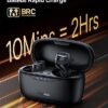 Baseus Active Noise Cancelling Wireless Earbuds, Reduce Noise by Up to 95%, 140H Playtime, IPX6 Waterproof, Deeper Bass, 4 ENC Mics, Comfortable Fit, Bluetooth 5.3 Ear Buds - Bowie MA10 Upgraded - Image 5