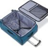 Samsonite Ascella X Softside Expandable Luggage with Spinners, Teal, 2PC SET (Carry-on/Medium) - Image 3