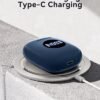 CAPOXO Wireless Earbuds Bluetooth 5.3 Headphones 60Hrs Battery Life with Wireless Charging Case & LED Power Display Deep Bass Waterproof Earphones Microphone Stereo Headset for Android TV Phone Tablet - Image 5