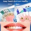 Rotating Electric Toothbrush for Adults with 8 Brush Heads (2 Types), 4 Modes Deep Clean Electric Toothbrush with Rechargeable Power and 2 Min Smart Timer, Fast Charge (Yellow) - Image 7