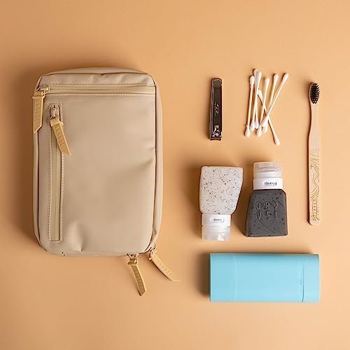 Gravel Explorer Hanging Water Resistant Travel Toiletry Bag, Shaving Kit, Makeup Bag, Dopp Kit for Men and Women - Image 4