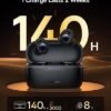 Baseus Active Noise Cancelling Wireless Earbuds, Reduce Noise by Up to 95%, 140H Playtime, IPX6 Waterproof, Deeper Bass, 4 ENC Mics, Comfortable Fit, Bluetooth 5.3 Ear Buds - Bowie MA10 Upgraded - Image 3