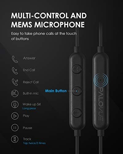 PALOVUE iPhone Headphones Earbuds Earphones wtih Lightning Connector Apple MFi Certified Compatible 14 13 12 11 Pro Max X XS XR 8 7 Plus with Microphone Controller SweetFlow Black - Image 4