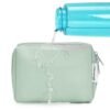 Narwey Small Makeup Bag for Purse Travel Makeup Pouch Mini Cosmetic Bag for Women (Mint Green, Small) - Image 5
