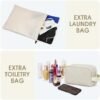 For Spirit Airlines 18x14x8 Personal Item Bag Underseat Carry On Bag with Wet Pocket & Shoe Compartment & USB Charging Port - Image 6