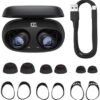 Baseus Active Noise Cancelling Wireless Earbuds, Reduce Noise by Up to 95%, Heavy Bass, 38H Playtime, Clear Calls, Wireless Charging, Power Display, Comfortable Fit, Bluetooth 5.3 - Bowie MA10S - Image 8
