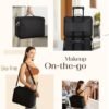 Stagiant Extra Large Makeup Case, Professional Makeup Train Case, 3 Layers Deep Makeup Organizer Box for MUA Travel Nail Cases Bag with Mirror/Shoulder Strap/Trolley Sleeve,16.5x12.6x7.5 - Image 7