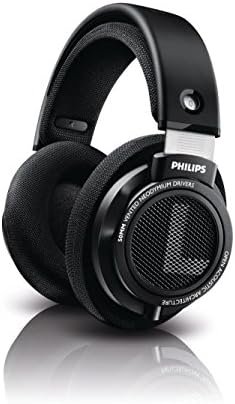 Philips Audio SHP9500 HiFi Precision Stereo Over-Ear Headphones (Black)