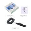 Digital Luggage Scale Luggage Scale Hanging Scale Backlit LCD Display Tare Function Up to 110lb / 50kg Luggage Scale Suitable for Travel, Family Life and Outdoor Fishing - Image 7