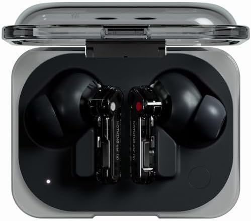 Nothing Ear (a) Wireless Earbuds with ChatGPT Integration, 45dB Hybrid Noise Cancelling Earbuds, Hi-Res Audio, Advanced Equaliser, Dual Connect, 6 Mics, 42.5H Playtime Earbuds Wireless Bluetooth Black - Image 6