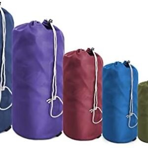 BeeGreen Stuff Sacks for Travel Backpacking 6 Pack Ditty Bags with Dust Flap