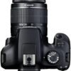 Canon EOS 4000D / Rebel T100 DSLR Camera w/EF-S 18-55mm F/3.5-5.6 Zoom Lens + 64GB Memory, Filters,Case, Tripod, Flash, and More (34pc Bundle) (Renewed) - Image 7