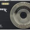 Ultimaxx 44MP Digital Compact Camera with 16X Digital Zoom, 2.4 LCD Auto-Focus Point and Shoot Digital Camera with 32GB SD Card, Portable Camera for Adults Boys Girls Teens Kids