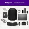 Targus 16 Inch Groove Laptop Backpack, Black - Fits Most Laptops up to 16", Water Resistant Travel Backpack for Business Commuters, College, and Travel (CVR600) - Image 6