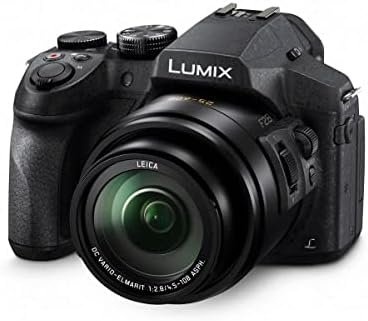 Panasonic LUMIX FZ300 Long Zoom Digital Camera Features 12.1 Megapixel, 1/2.3-Inch Sensor, 4K Video, WiFi, Splash & Dustproof Camera Body, LEICA DC 24X F2.8 Zoom Lens - DMC-FZ300K - (Black) USA