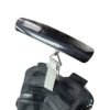 No Jet Lag Luggage Scale, Digital Portable Handheld Suitcase Weight for Travel with Durable Webbed Strap, up to 90LB/40KGs, Battery Included in Black. - Image 7