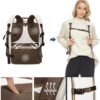 LOVEVOOK Carry On Travel Backpack For Women Flight Approved,50L TSA Personal Item Backpack for Airplanes with Thickened Back Pad,Large Daypack Fit 18.5 Inch Laptop with Toiletry Bag and Packing Cube - Image 6