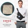OSOCE Sling Bag for Women Men, Anti Theft Crossbody Bags Travel Bag Wander Plus Anti Theft Bag Personal Flex Bag Casual - Image 5