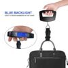 Digital Luggage Scale Luggage Scale Hanging Scale Backlit LCD Display Tare Function Up to 110lb / 50kg Luggage Scale Suitable for Travel, Family Life and Outdoor Fishing - Image 4