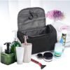 Mens Travel Bag Toiletry,Hygiene Bag,Mens Hanging Bathroom Bag Canvas Dopp Kit with Large Capacity for Travel Accessories - Image 7