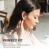 TOZO A1 Mini Wireless Earbuds Bluetooth 5.3 in Ear Light-Weight Headphones Built-in Microphone, IPX5 Waterproof, Immersive Premium Sound Long Distance Connection Headset with Charging Case, Black - Image 2