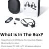 SHOKZ OpenComm2 UC - Bone Conduction Bluetooth Stereo Computer Headset with Boom Mic - USB-A Compatible with PC and Mac - Zoom Certified - with Bookmark - Image 8