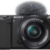 Sony Alpha ZV-E10 - APS-C Interchangeable Lens Mirrorless Vlog Camera Kit - Black - Image 2