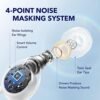 Soundcore by Anker, Sleep A10 Bluetooth Sleep Earbuds, Noise Blocking Earbuds for Sleep, Comfortable Fit, Bluetooth 5.2, App, for Unlimited Sleep Sounds, Sleep Monitor, Personal Alarm, Side Sleeper - Image 3