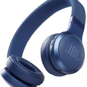 JBL Live 460NC - Wireless On-Ear Noise Cancelling Headphones with Long Battery Life and Voice Assistant Control - Blue, Medium