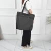 Upgrade Shopping Bag with Wheels Portable Trolley Bags Grocery Cart Hand Pulling Utility with Hand Straps Folding Shopping Cart Travel Bag Carry-on Bag(B0CJ987DHD) - Image 4
