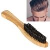 Beard Brush, Professional Men Beard Brush, Small Travel Beard Brush, Travel Portable Oil Head Styling Beard Grooming Brush Strong toughness not easy to fall off easy to use - Image 5