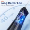 Bitvae Water Flossers for Teeth - Cordless Water Dental Flosser Teeth Picks for Travel with 6 Jet Tips, 3 Modes 5 intensities, IPX7 Waterproof Portable & Rechargeable Oral Irrigator Cleaner, Black - Image 5