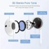 2 Pack Apple Earbuds for iPhone Headphones Wired Lightning Earphones[Apple MFi Certified] (Built-in Microphone & Volume Control)Noise Isolating Earphones for iPhone 14/13/12/11/XR/XS/X/8/7/Pro/Pro Max - Image 4