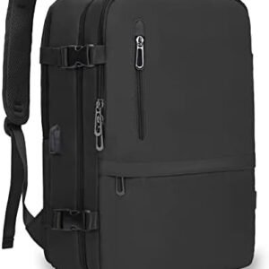 Travel Backpack for Women Men, Airline Approved Carry On Luggage Backpacks for Travel, Waterproof Laptop Backpack Casual Daypack Hiking Backpack with USB Charging Port Shoe Compartment