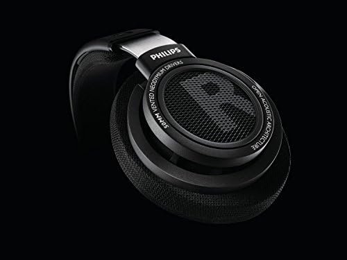 Philips Audio SHP9500 HiFi Precision Stereo Over-Ear Headphones (Black) - Image 3