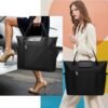 LEDAOU Carry On Tote Bags for Women, Travel Weekender Bag, Overnight Bag Personal Item Airplane, Sports Gym Work Bag - Image 7
