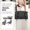 Travel Duffle Bag, Waterproof Weekender Bag Carry On Tote Bags for Women, Travel Essentials Sport Gym Bag for Men, Hospital Bag for Labor and Delivery, Overnight Bag Luggage Bag with Trolley Sleeve - Image 2