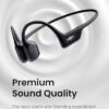 SHOKZ OpenRun Pro - Open-Ear Bluetooth Bone Conduction Sport Headphones - Sweat Resistant Wireless Earphones for Workouts and Running with Premium Deep Base - Built-in Mic, with Hair Band - Image 4
