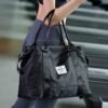 Travel Gym Bag for Women, LANBX Tote Bag Carry on Luggage Sport Duffle Weekender Overnight Bags with Wet Pocket - Image 2