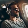 Active Noise Cancelling Headphones, 100H Playtime Headphones Wireless Bluetooth, Bluetooth Headphones with Microphone, Over- Ear Wireless Headphones with Deep Bass for Travel (Black) - Image 6