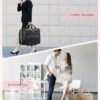 BAGSMART Rolling Laptop Bag Women, Rolling Briefcase Fits 15.6 Inch Laptop, Underseat Carry On Luggage with Wheels, Rolling Computer Bag with TSA Lock, Rolling Bag for Travel Work Business, Black - Image 7